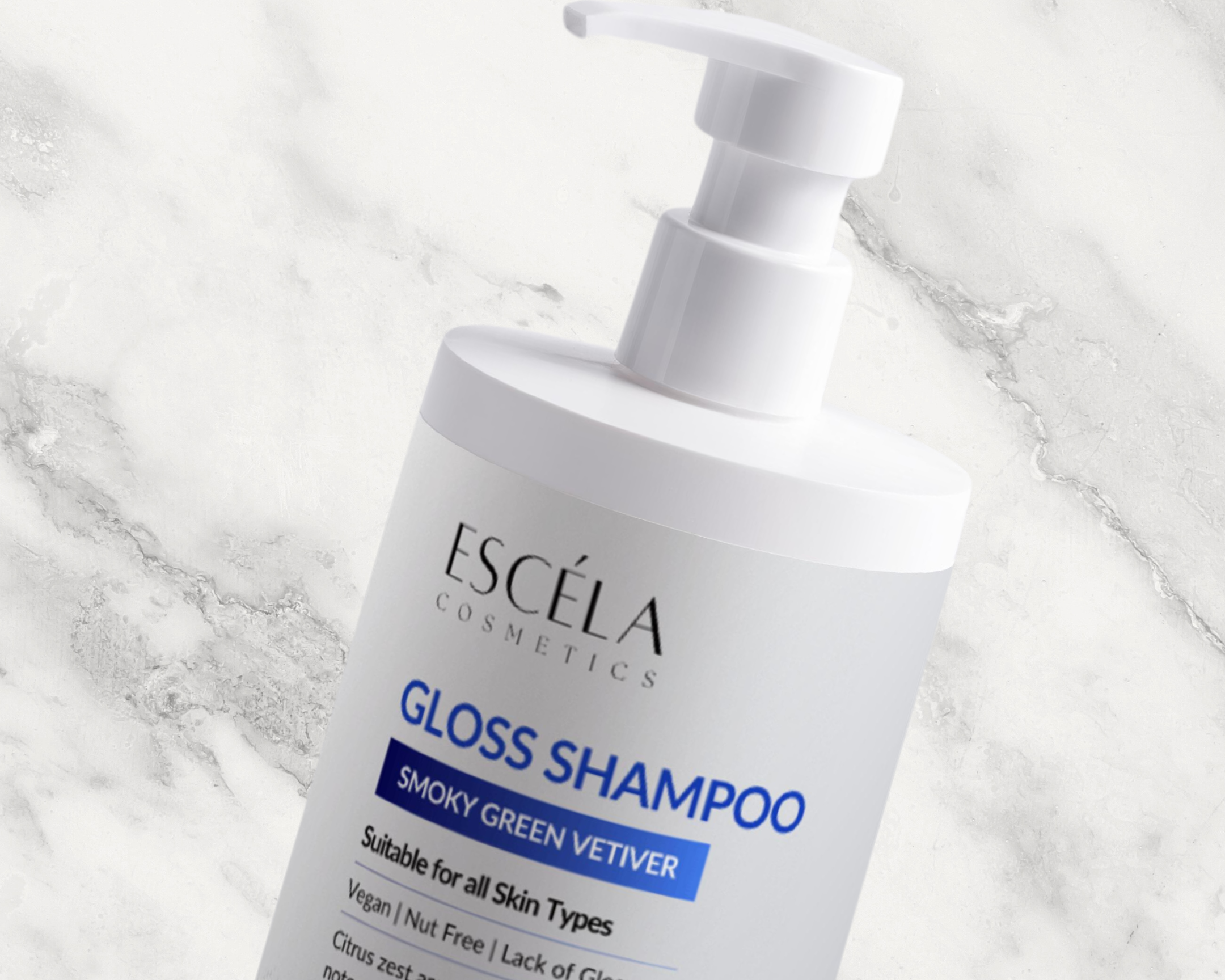 Gloss Shampoo, Smoky Green Vetiver 