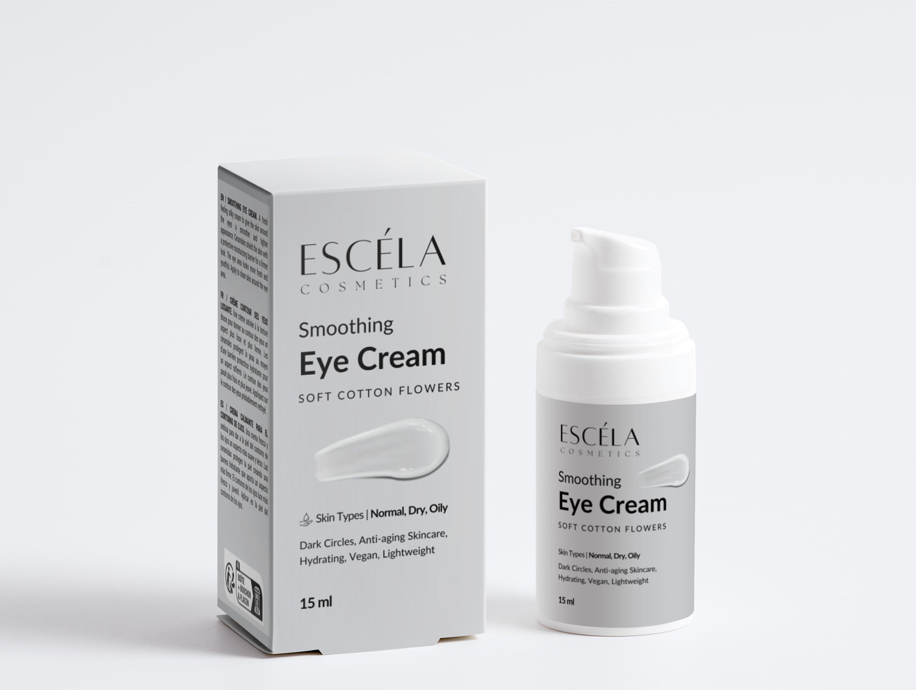 Smoothing Eye Cream - Escéla Cosmetics
