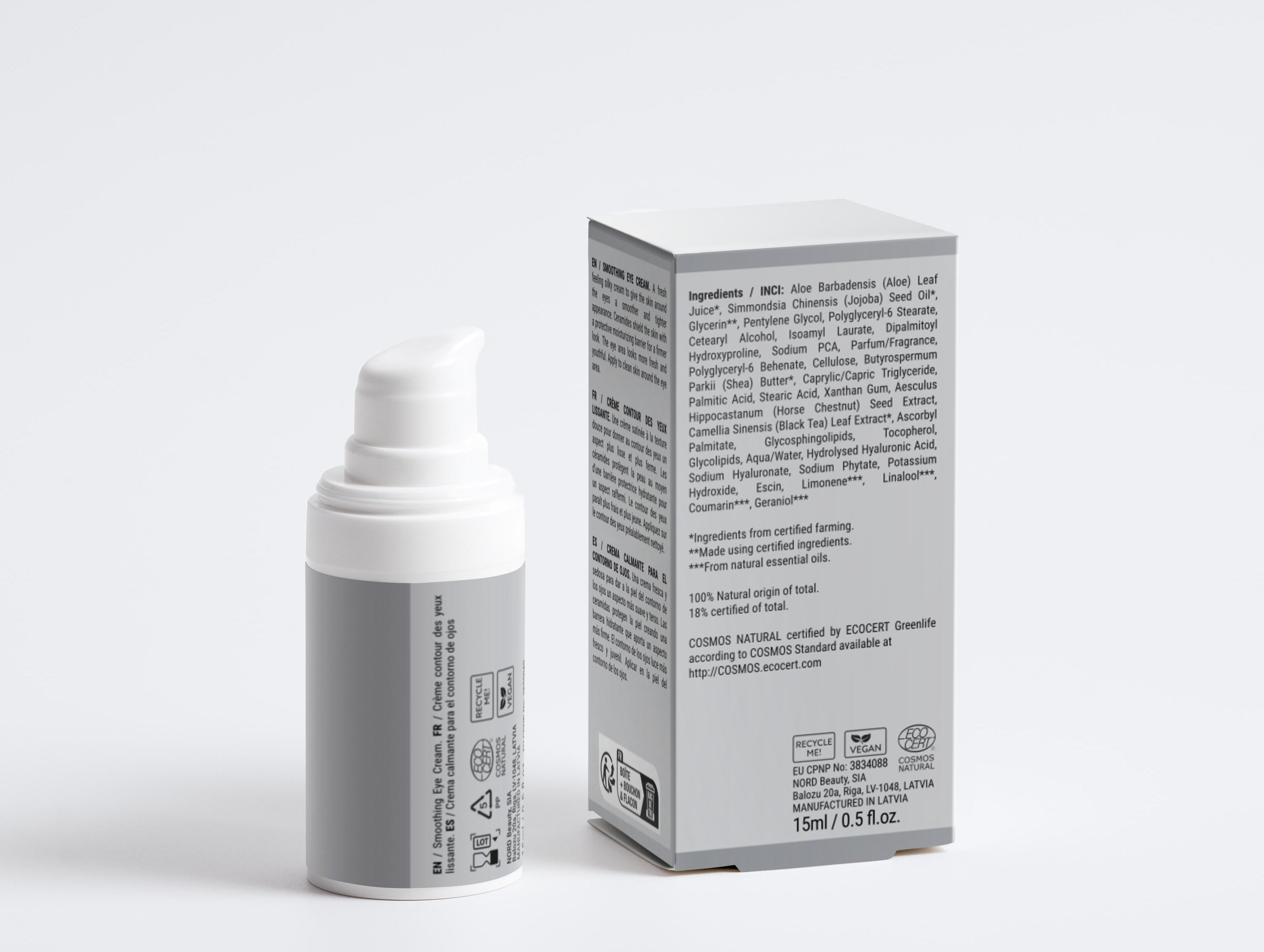 Smoothing Eye Cream - Escéla Cosmetics